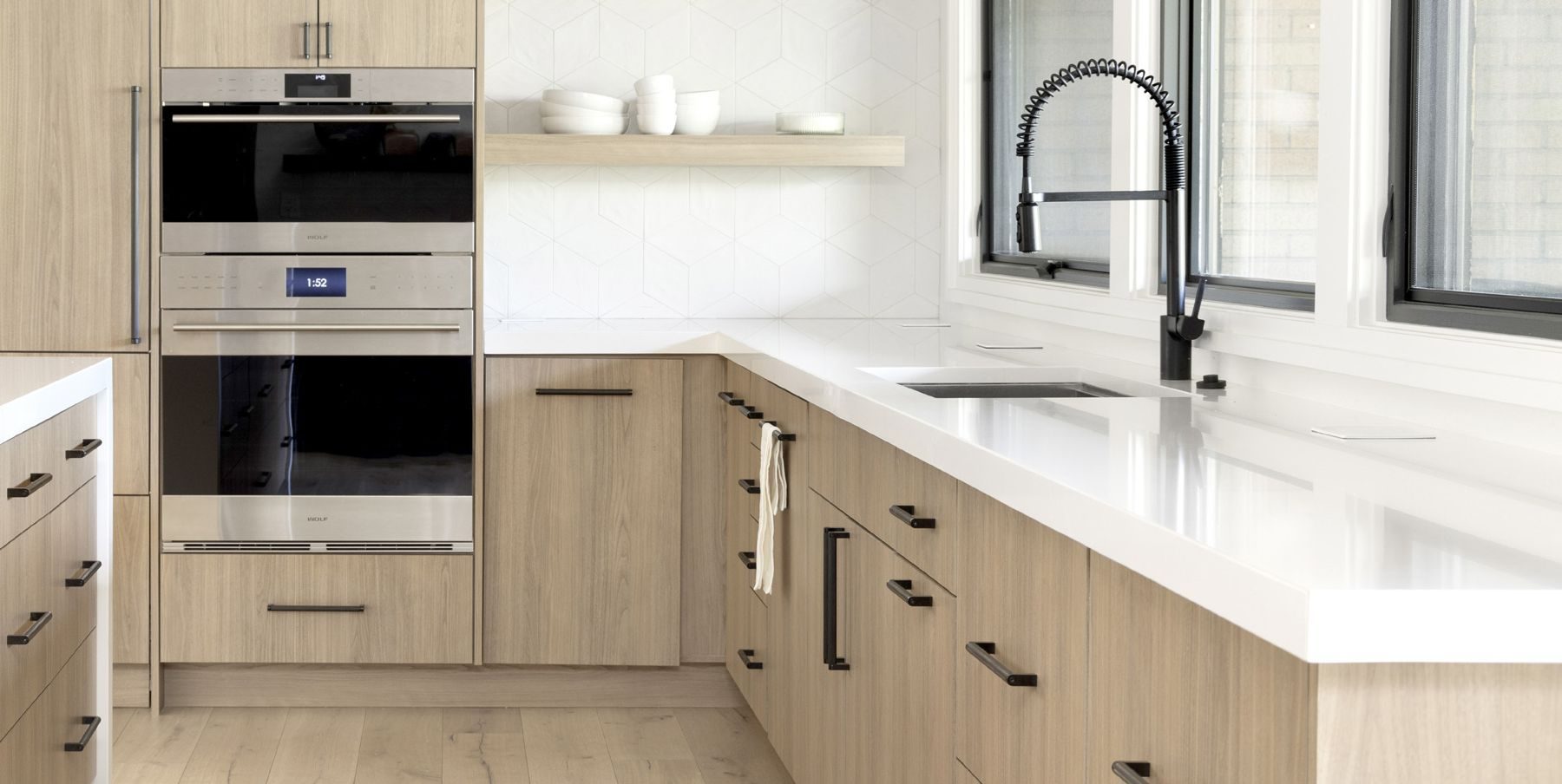 Classic Collection cabinetry in a mountain home